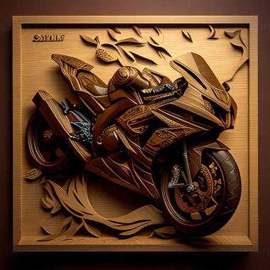 3D модель Suzuki GSX R1000 (STL)